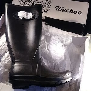 Weeboo women Rain boot